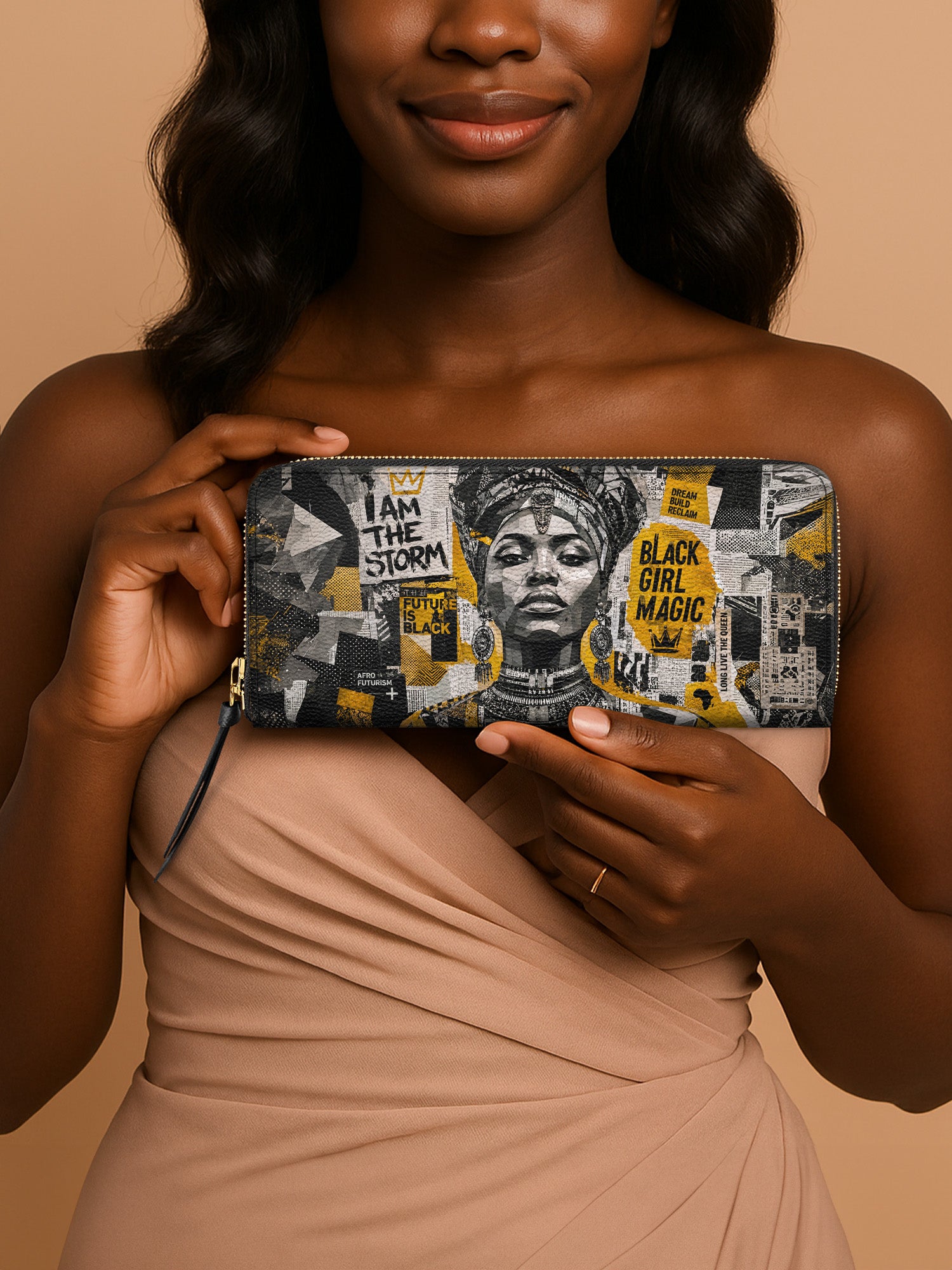Golden Era Pulse Slimline Zippy Wallet QR0HH210