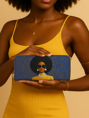 Legacy In Blue Slimline Zippy Wallet QR0TV284