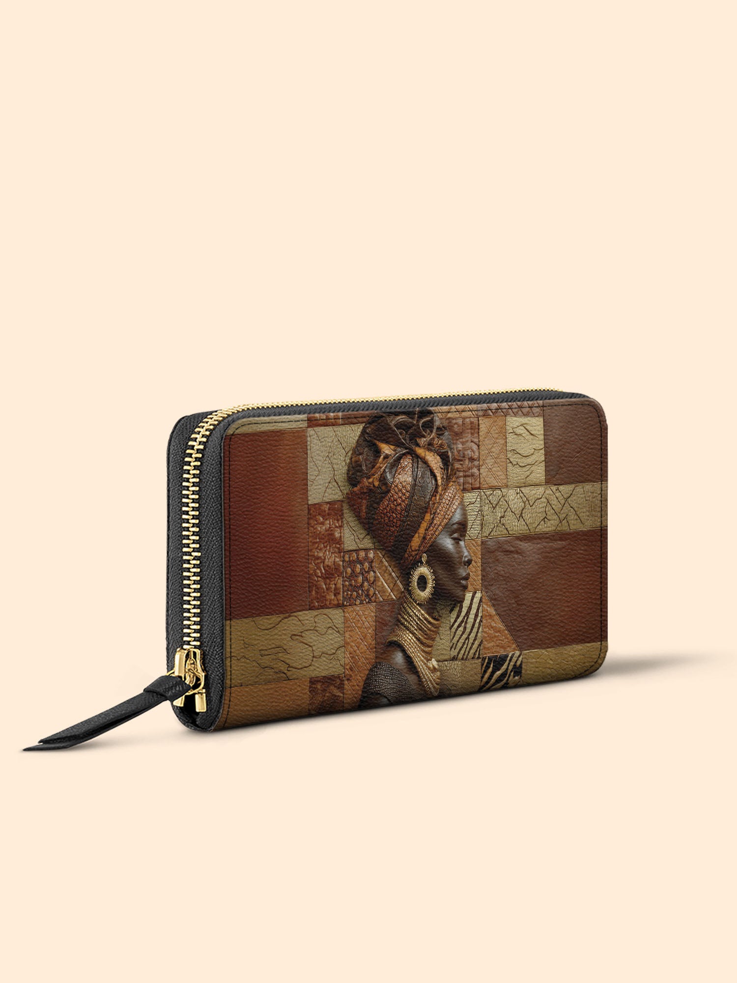 Feline Goddess Energy Slimline Zippy Wallet QR0TD507