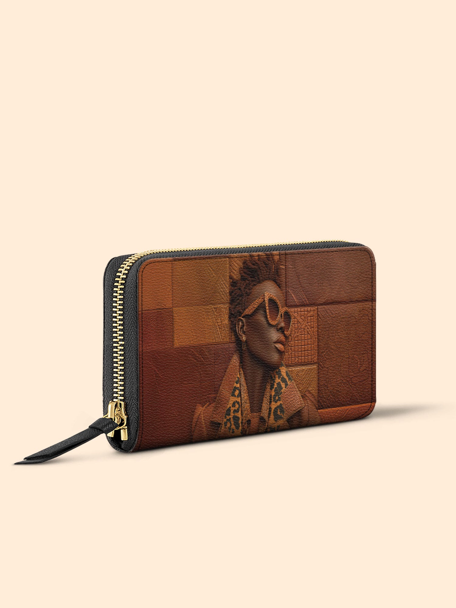 Savage Elegance Slimline Zippy Wallet QR0TD513