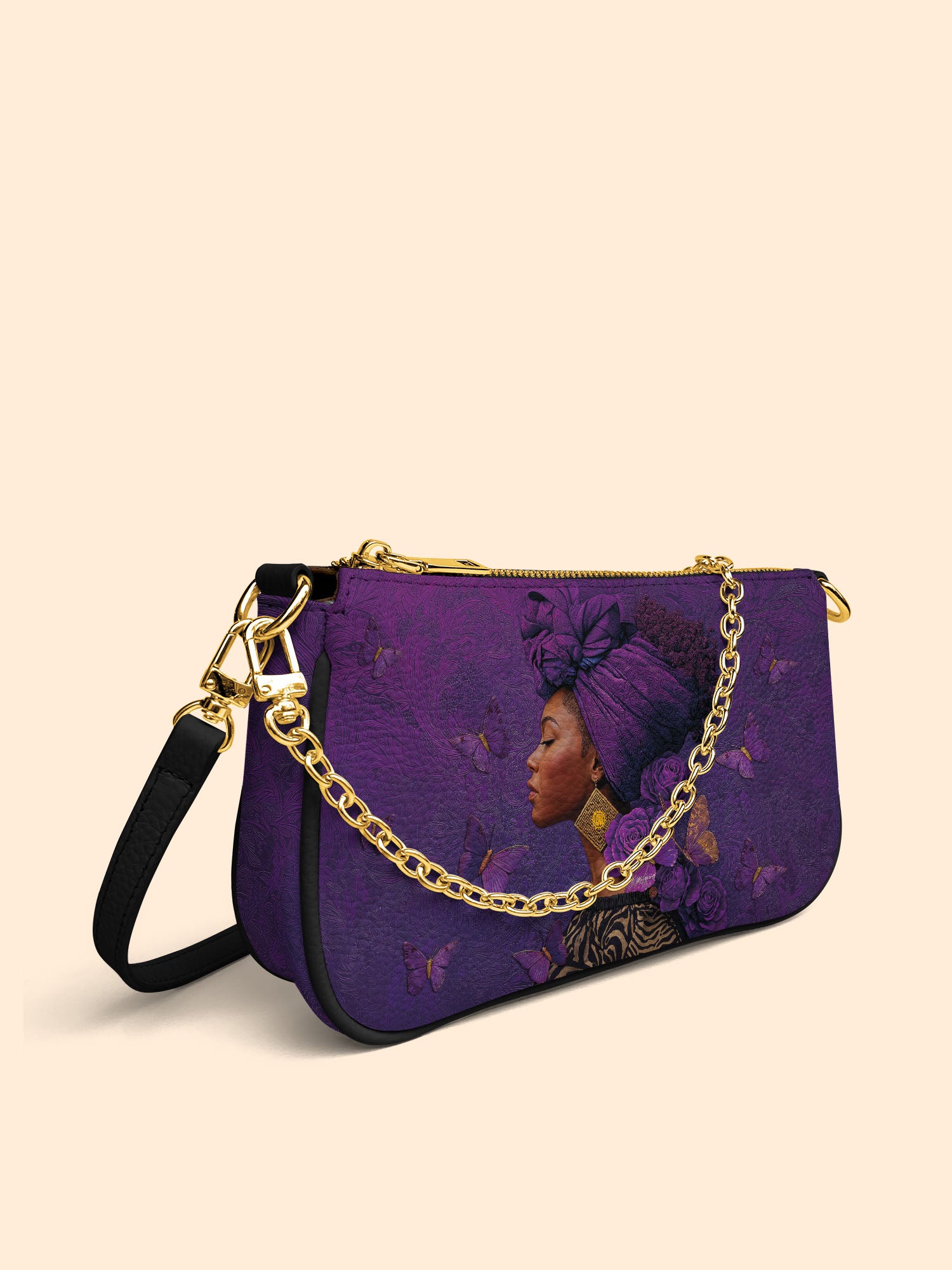 Empress Purple Classic Zip Pochette QR0HH116