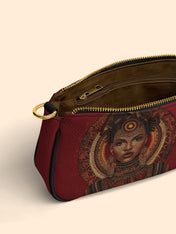Ebony Aura Classic Zip Pochette QR0XD212