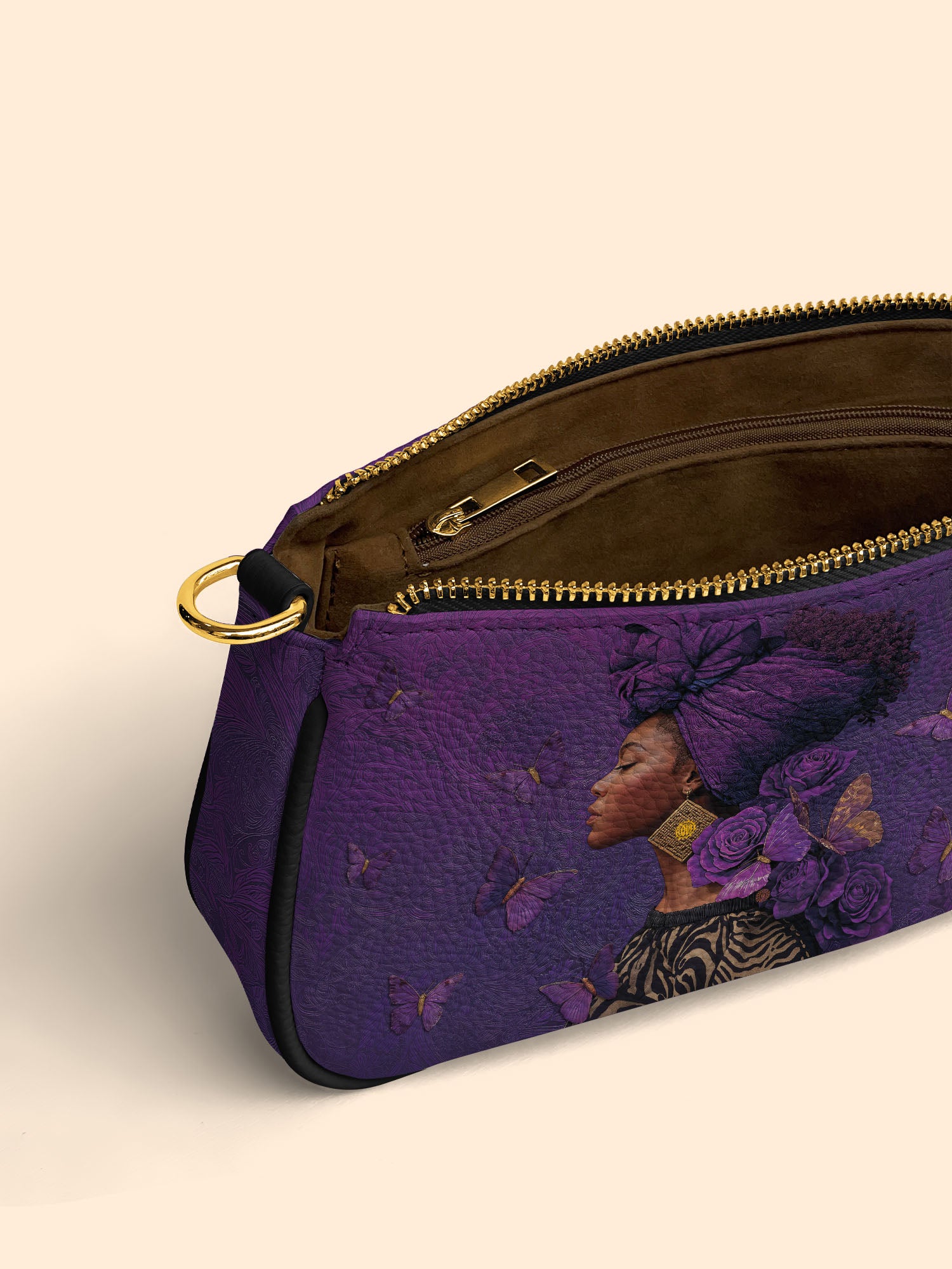 Empress Purple Classic Zip Pochette QR0HH116