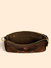 Ebony Bloom Classic Zip Pochette QR0TD345