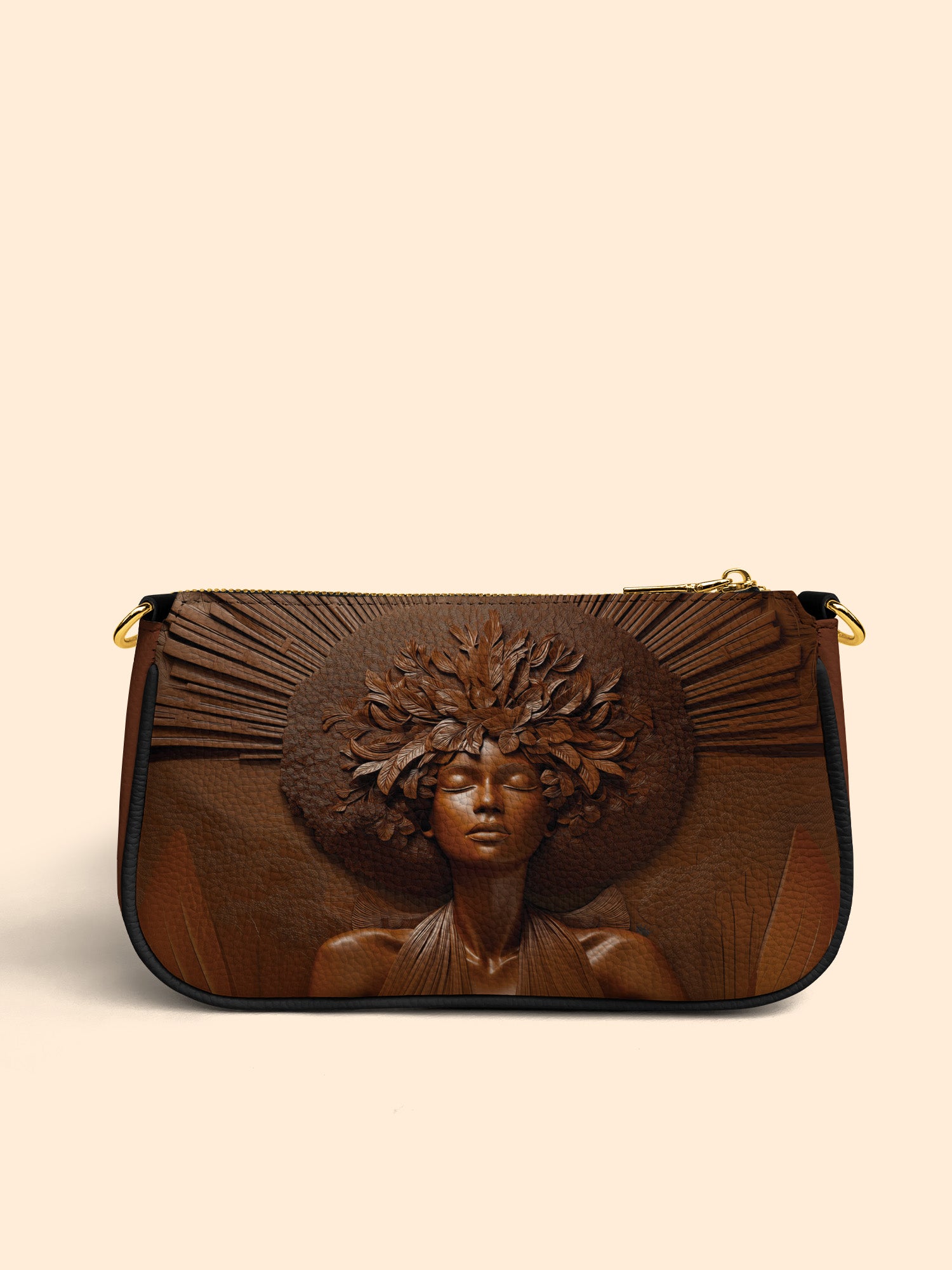 Ebony Bloom Classic Zip Pochette QR0TD345