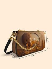 Savanna Spirit Classic Zip Pochette QR0TD348