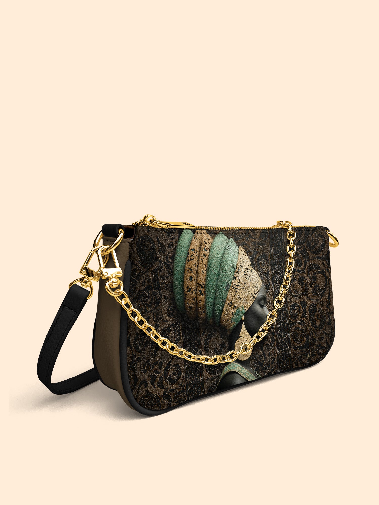 Emerald Crown Classic Zip Pochette QR0TV168