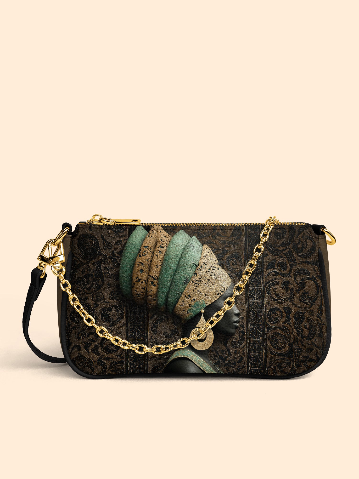 Emerald Crown Classic Zip Pochette QR0TV168
