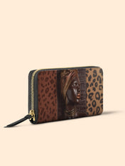 Leopard Queen Slimline Zippy Wallet QR0TD429