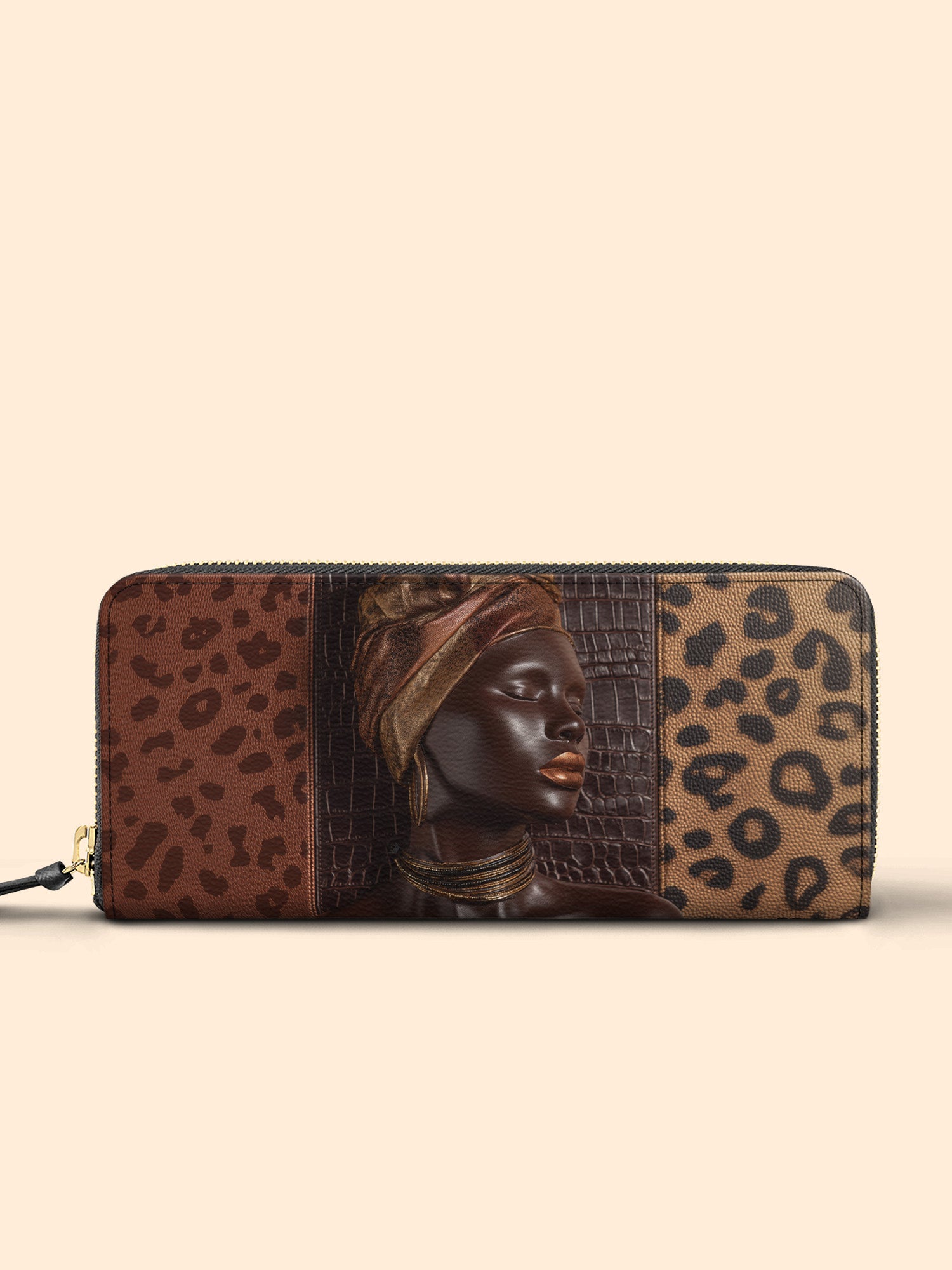 Leopard Queen Slimline Zippy Wallet QR0TD429