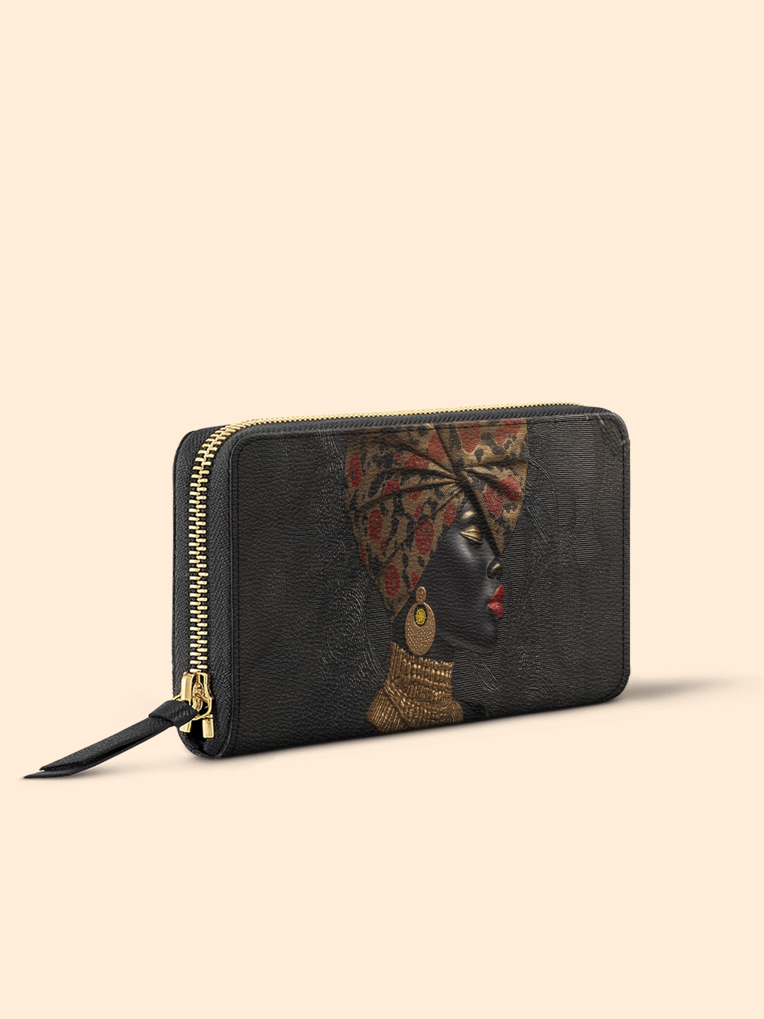 Golden Panthera Slimline Zippy Wallet QR0XD749