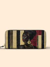 Gilded Silence Slimline Zippy Wallet QR0XD791