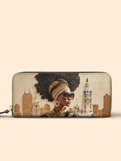 Philly Golden Muse Slimline Zippy Wallet QR0TV265