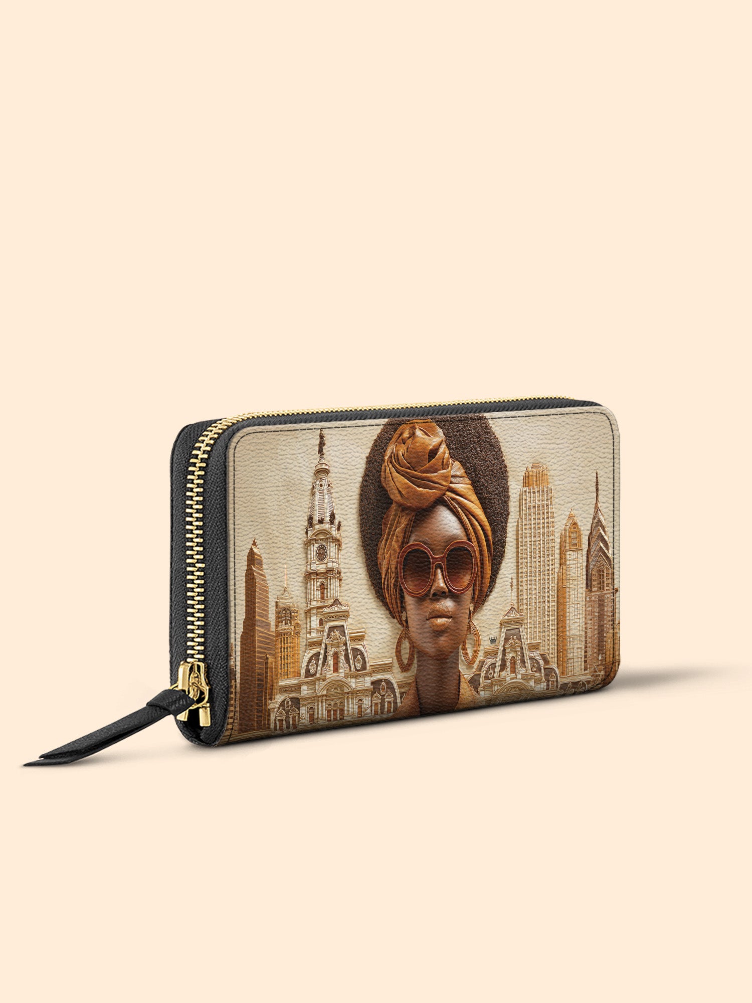 Philly Soul Muse Slimline Zippy Wallet QR0TV266