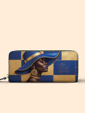 Sapphire Grace Slimline Zippy Wallet QR0HH217