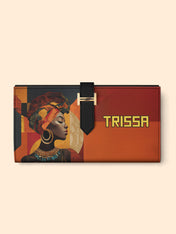 Afrique Hide Tab Closure Wallet