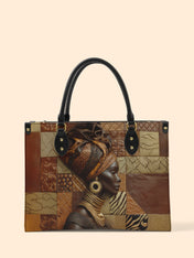 Feline Goddess Energy Premium Leather Handbag QR0TD505