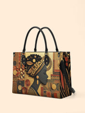 Bold African Premium Leather Handbag QR0XD810