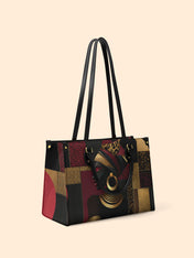 Leopard Grace Premium Leather Handbag QR0XD762