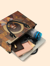 Sahara Chant Premium Leather Handbag QR0XD515