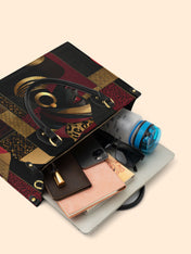 Leopard Grace Premium Leather Handbag QR0XD762