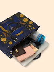 Regal Bloom Premium Leather Handbag QR0HH216