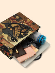 Bold African Premium Leather Handbag QR0XD810