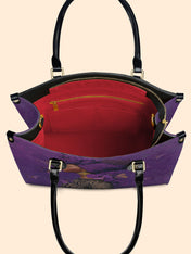 Empress Purple Premium Leather Handbag QR0HH111