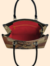 Feline Goddess Energy Premium Leather Handbag QR0TD505