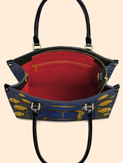 Regal Bloom Premium Leather Handbag QR0HH216