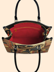 Bold African Premium Leather Handbag QR0XD810