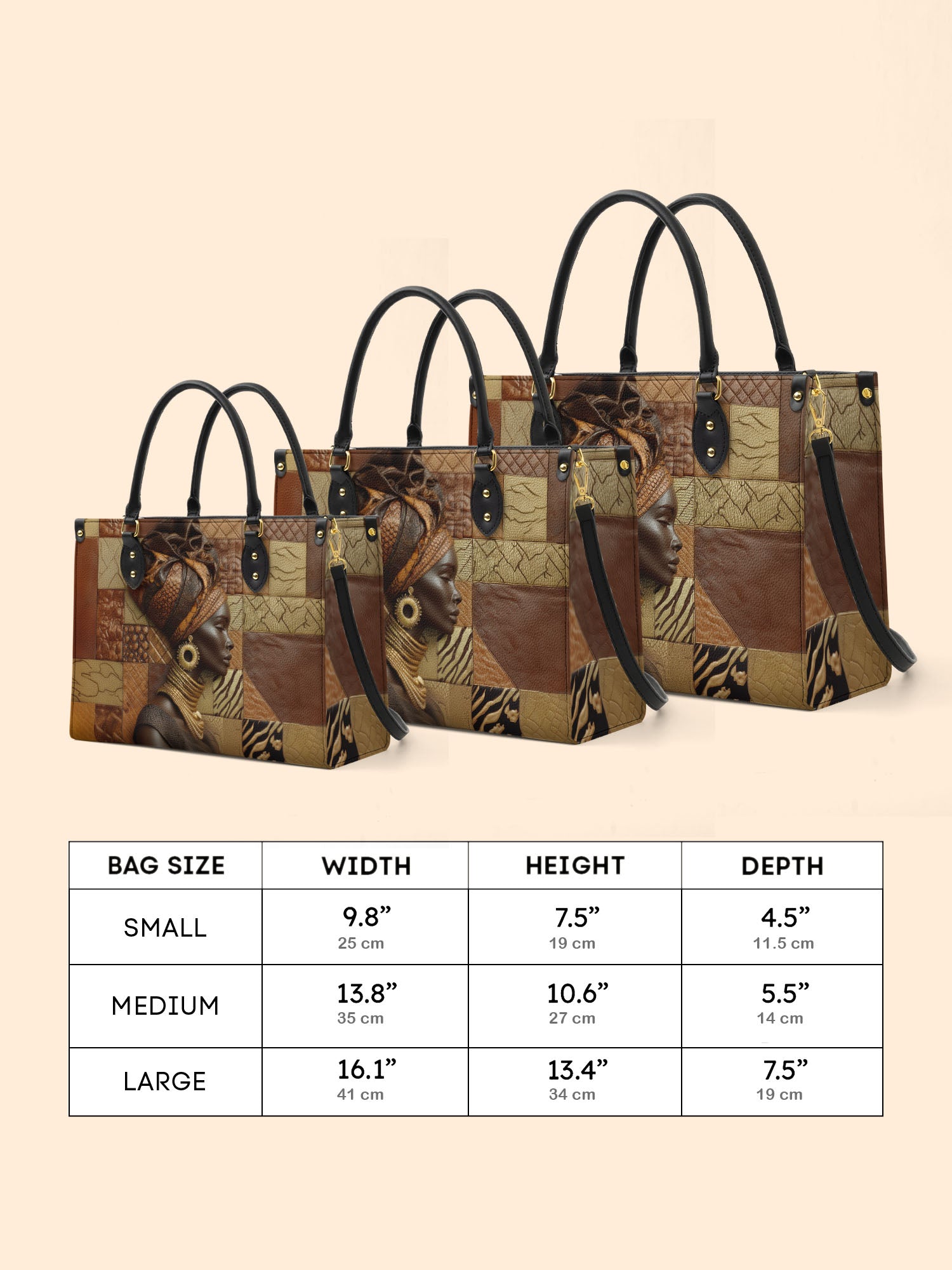 Feline Goddess Energy Premium Leather Handbag QR0TD505