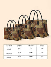 Feline Goddess Energy Premium Leather Handbag QR0TD505