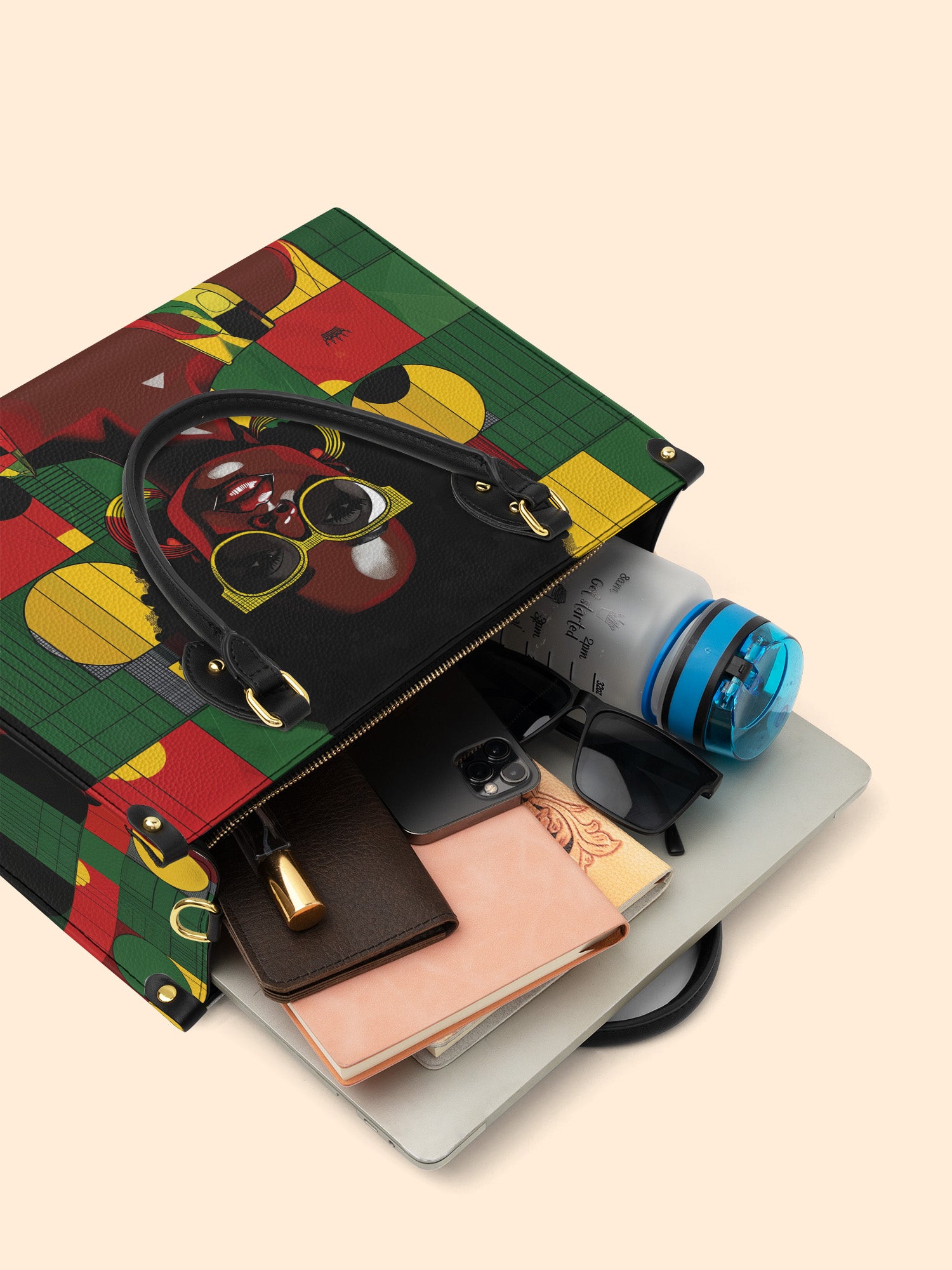 Fierce Glow Premium Leather Handbag QR0XD703