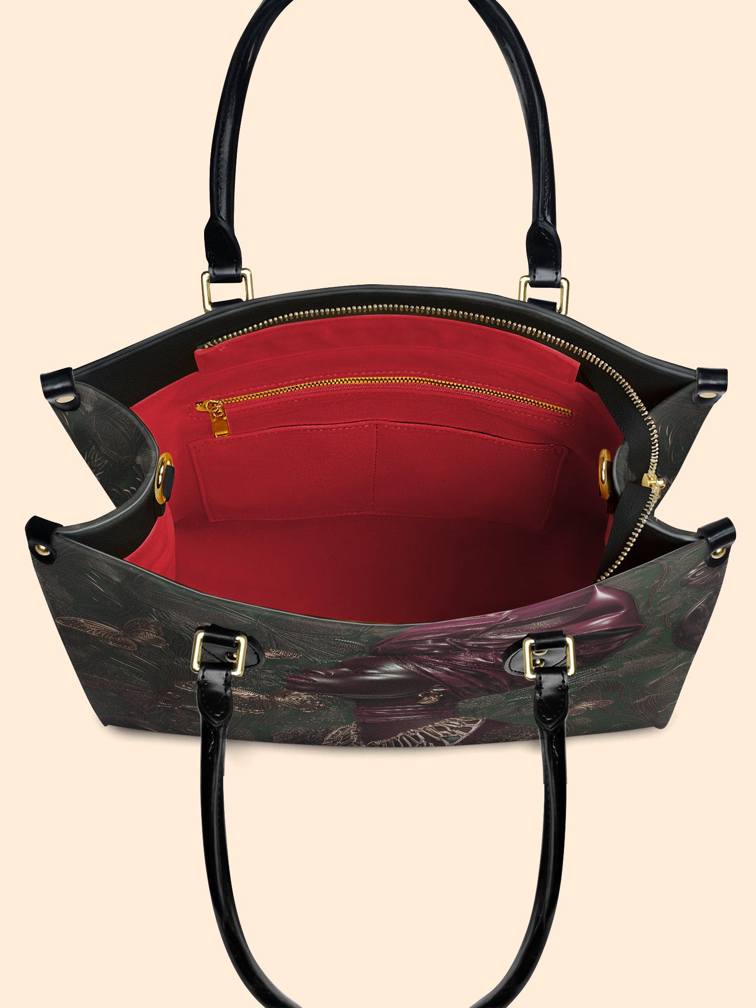 Brisa Queen Premium Leather Handbag QR0XD637