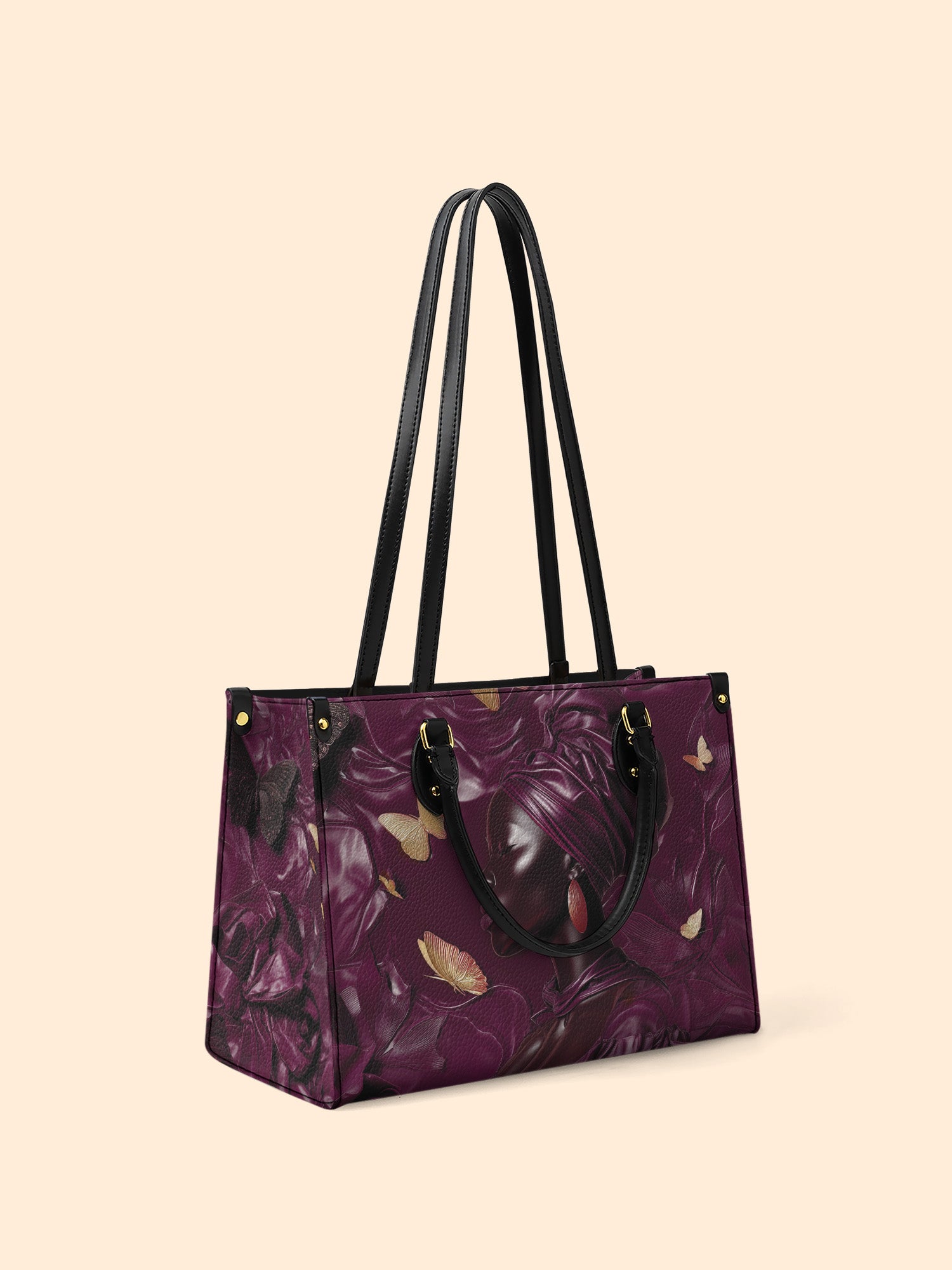 Celeste Wing Premium Leather Handbag QR0XD634