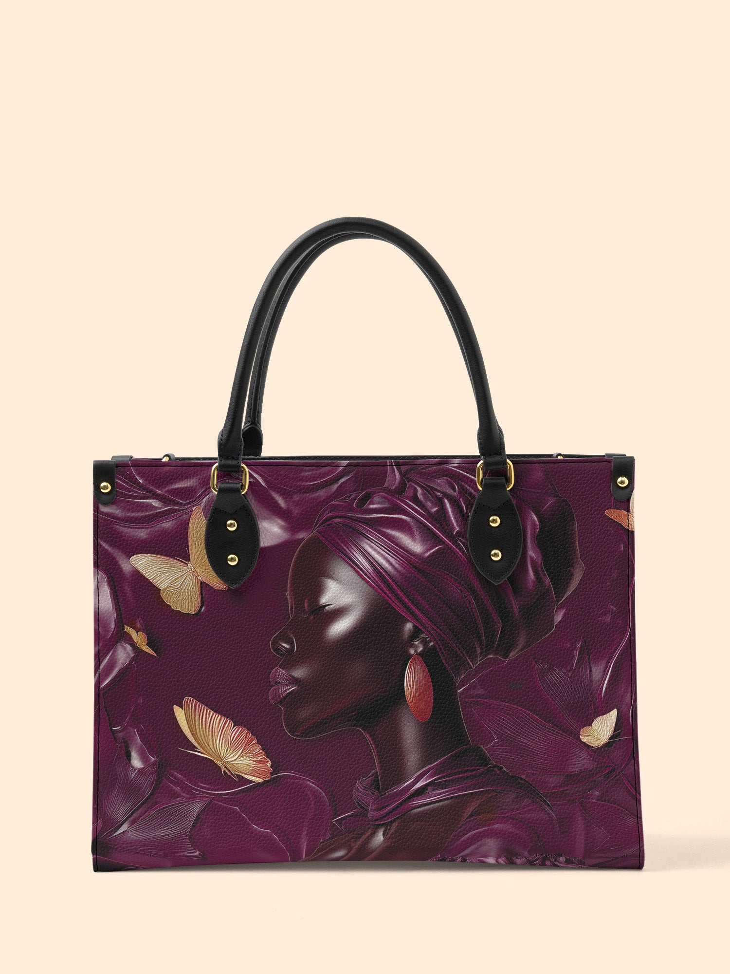 Celeste Wing Premium Leather Handbag QR0XD634