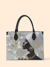 African Aureole Premium Leather Handbag QR0XD532