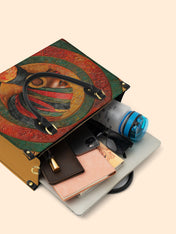 Eternal Orbit Premium Leather Handbag QR0TV156