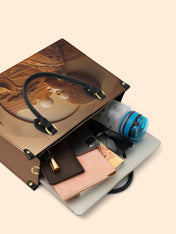 Savanna Spirit Premium Leather Handbag QR0TD346