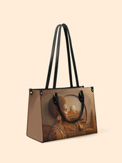 Savanna Spirit Premium Leather Handbag QR0TD346