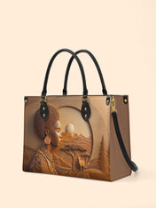 Savanna Spirit Premium Leather Handbag QR0TD346