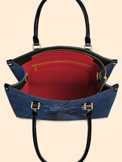 Crowned Soul Premium Leather Handbag QR0XD649