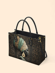 Emerald Crown Premium Leather Handbag QR0TV167