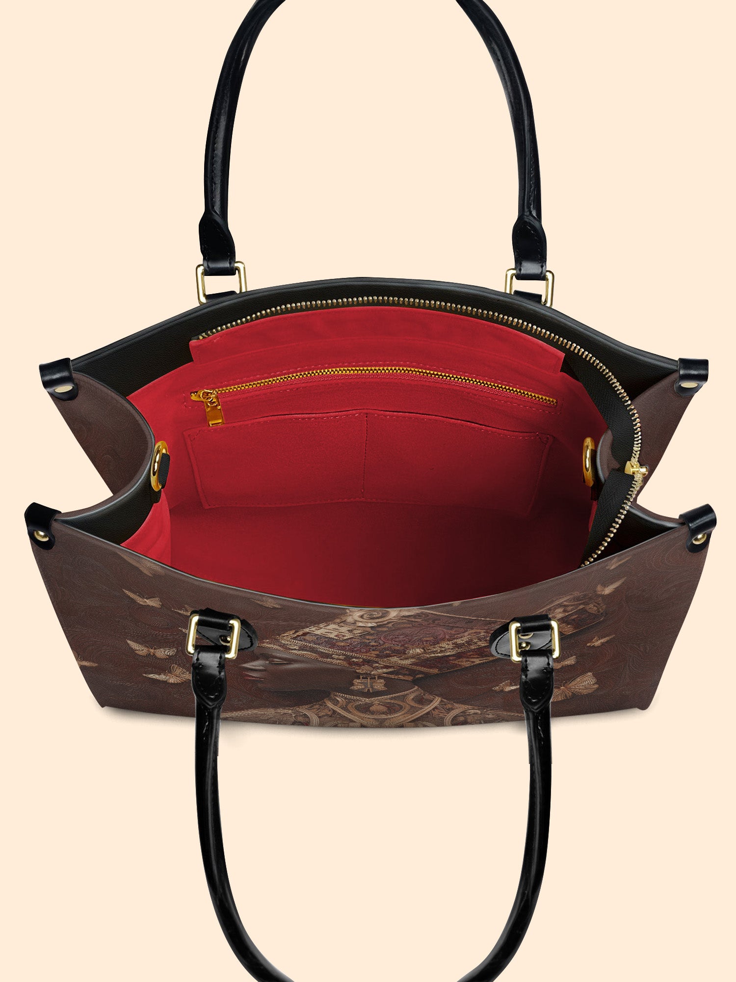 Ashe Light Premium Leather Handbag QR0XD687