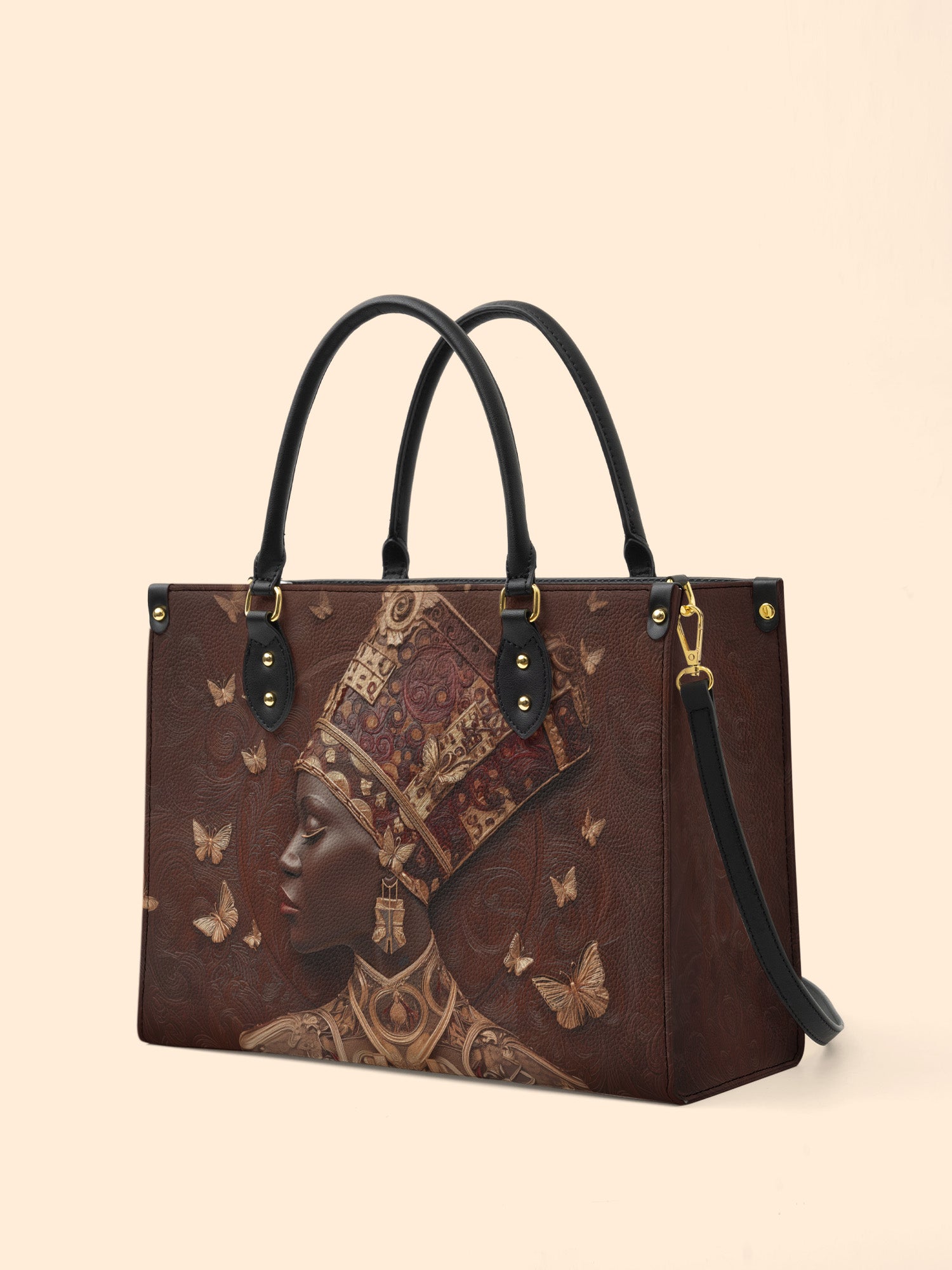 Ashe Light Premium Leather Handbag QR0XD687