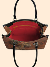 Savanna Spirit Premium Leather Handbag QR0TD430