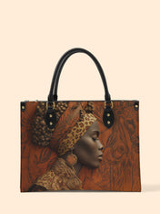 Savanna Spirit Premium Leather Handbag QR0TD430