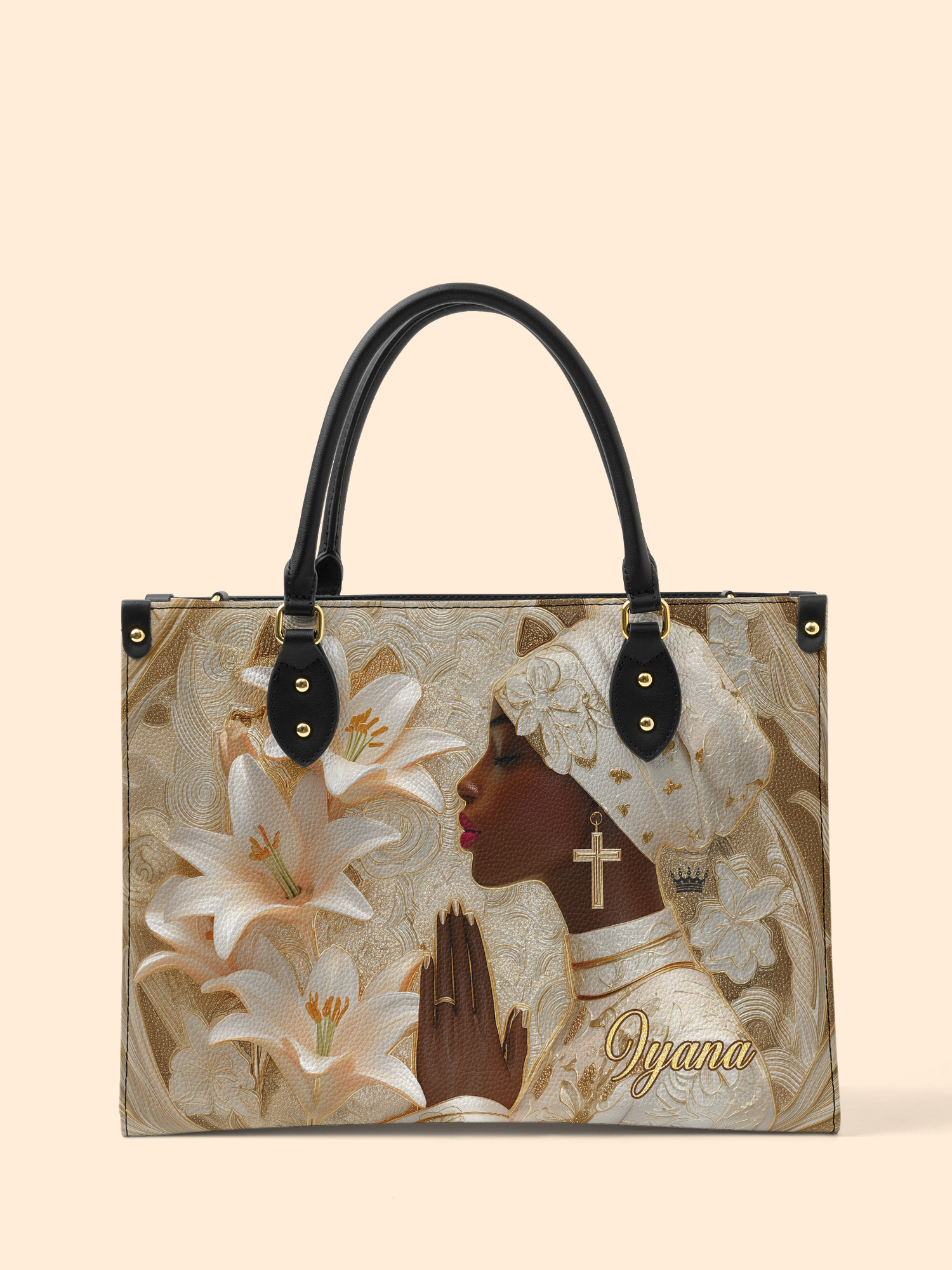Divine Melanin Premium Leather Handbag