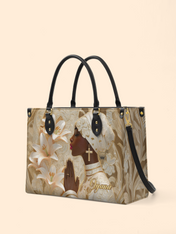 Divine Melanin Premium Leather Handbag